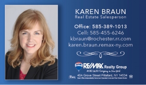 Karen Braun, licensed Realtor